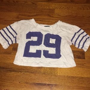 Jersey crop top